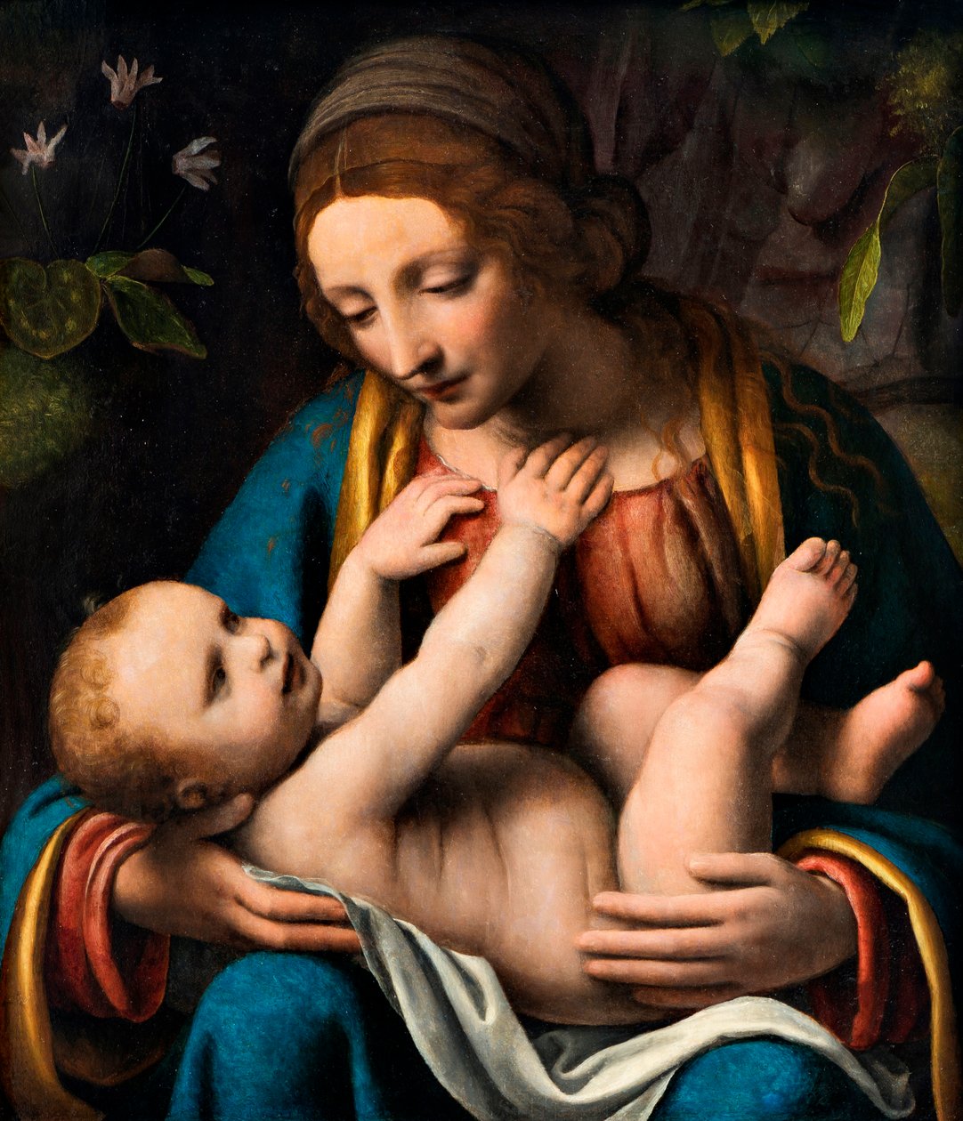 Madonna e Criança, 1515-1523. de Bernardino Luini