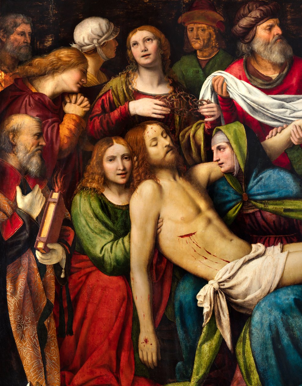 Milão, Igreja de San Giorgio al Palazzo, Bernardino Luini, Deposição de Bernardino Luini