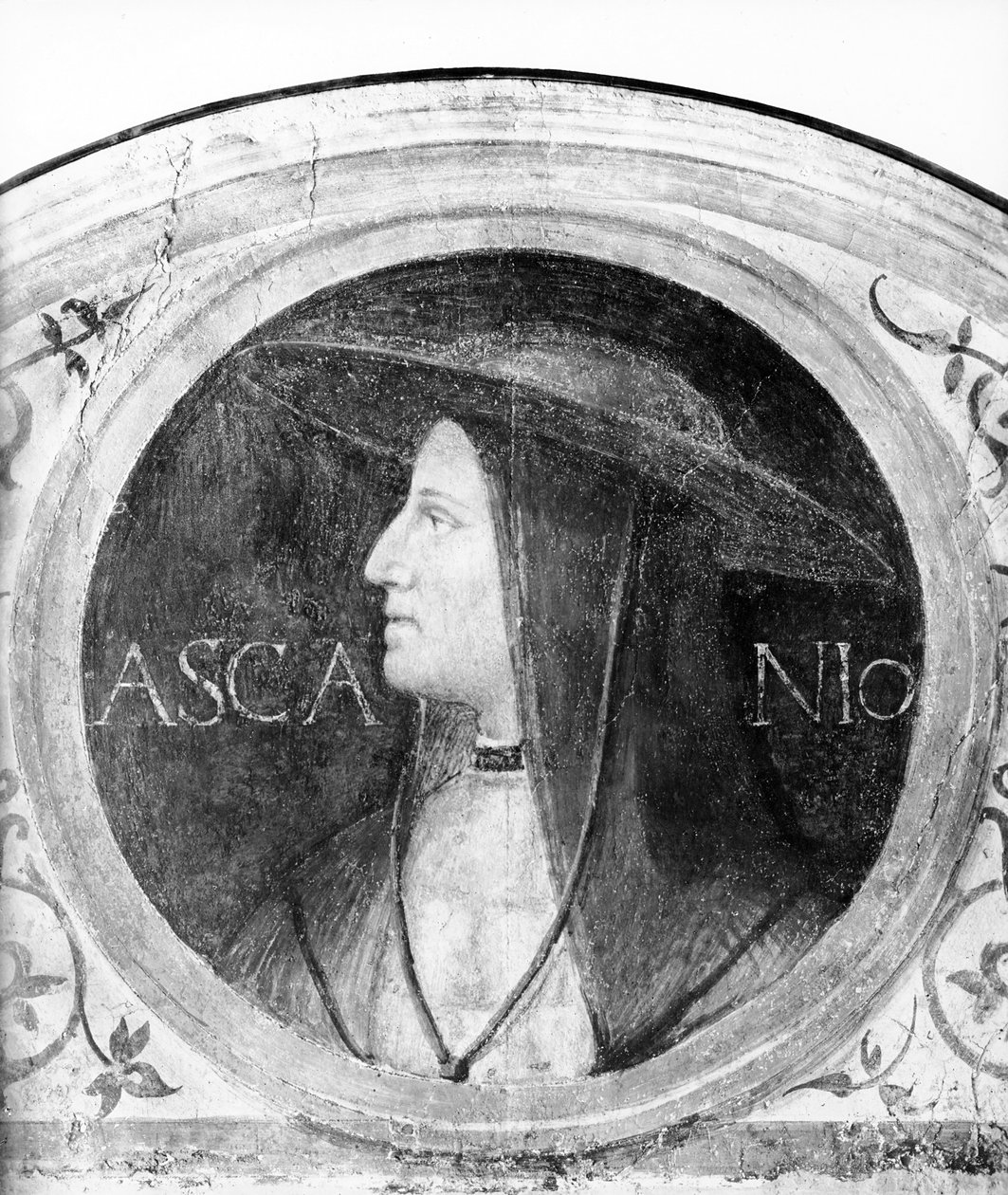 Retrato do Cardeal Ascanio Sforza de Bernardino Luini