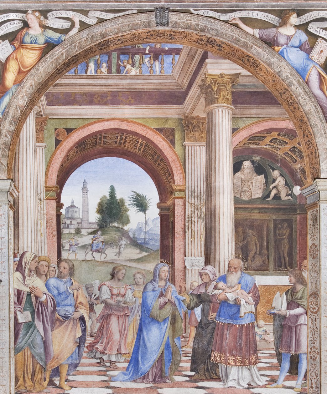 Apresentação no Templo, 1525 de Bernardino Luini