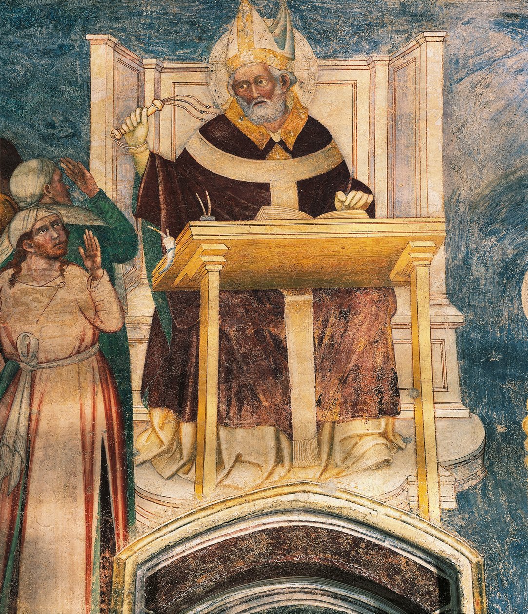 Santo Ambrósio, de Bernardino Luini (ca. 1480-1532) de Bernardino Luini