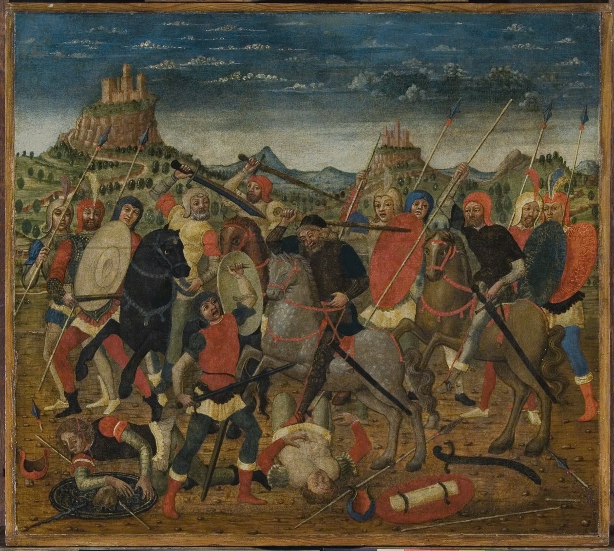 A morte de Urias, o hitita de Bernardino Luini