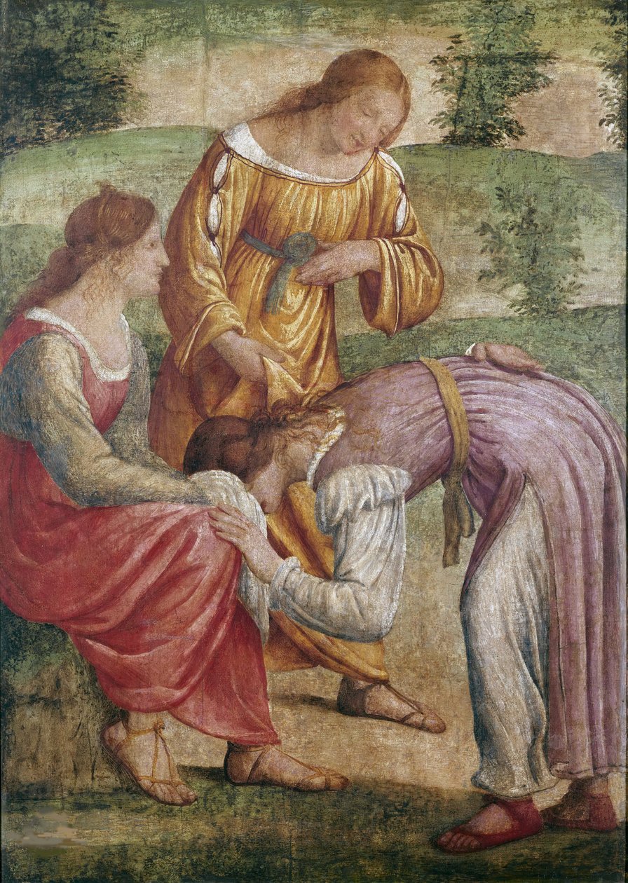 O Jogo da Almofada Dourada O Jogo da Almofada Dourada, ca 1514. de Bernardino Luini