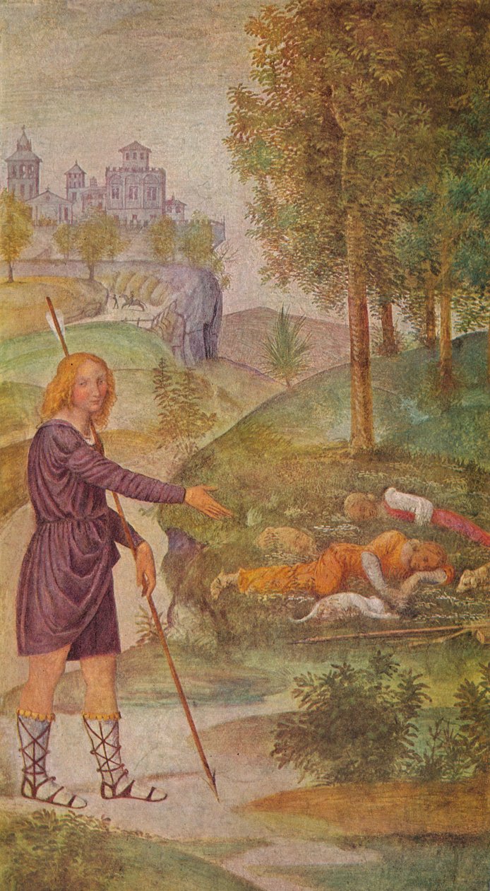 A Ilusão de Cefalus, 1520-1522 de Bernardino Luini