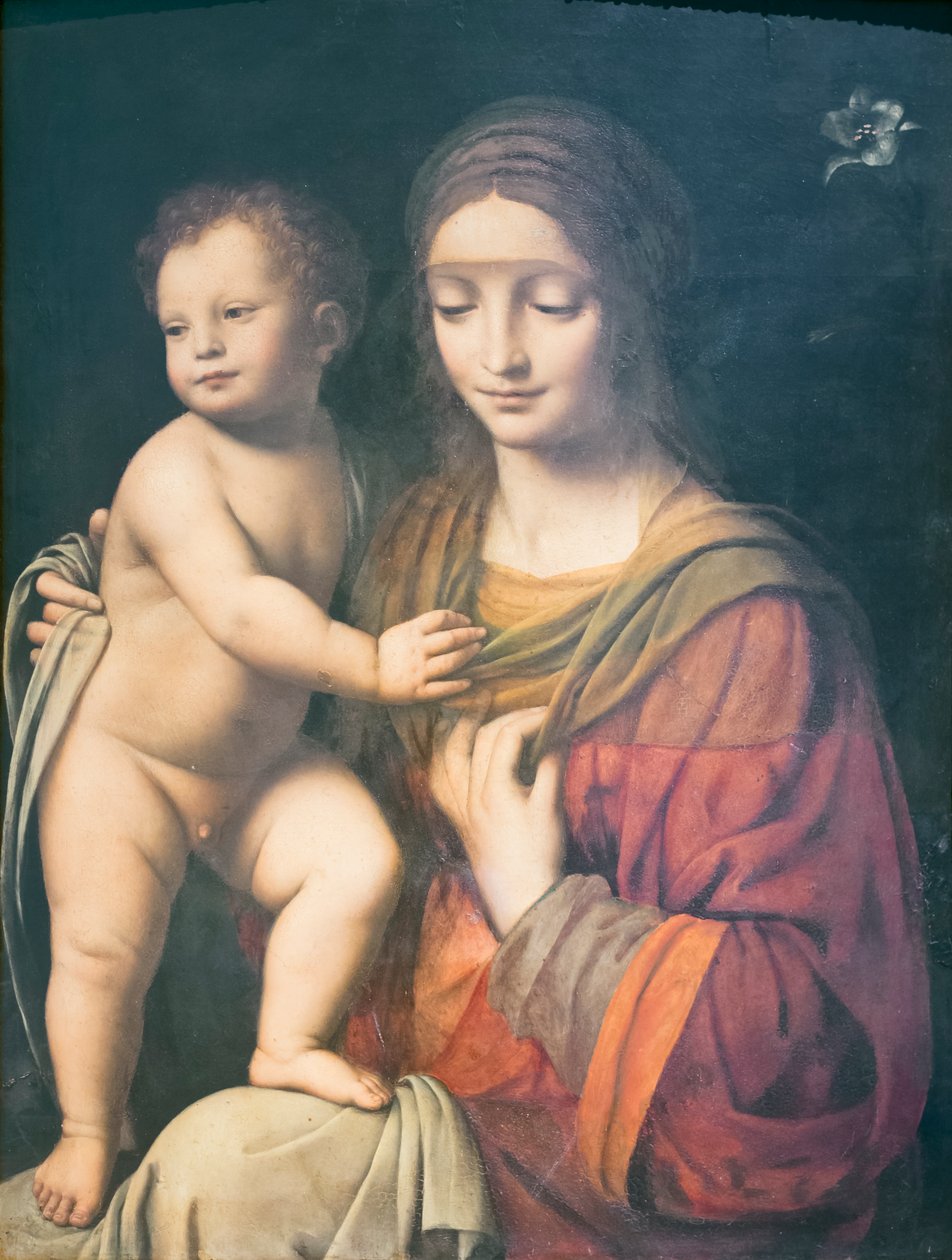 Virgem e Criança de Bernardino Luini