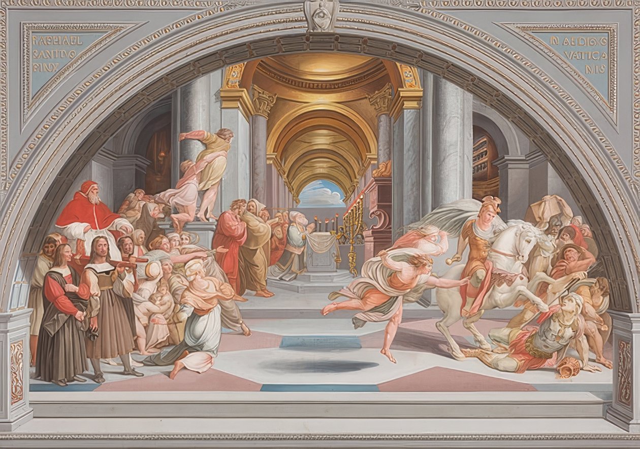Expulsão do Heliodor de Bernardino Nocchi