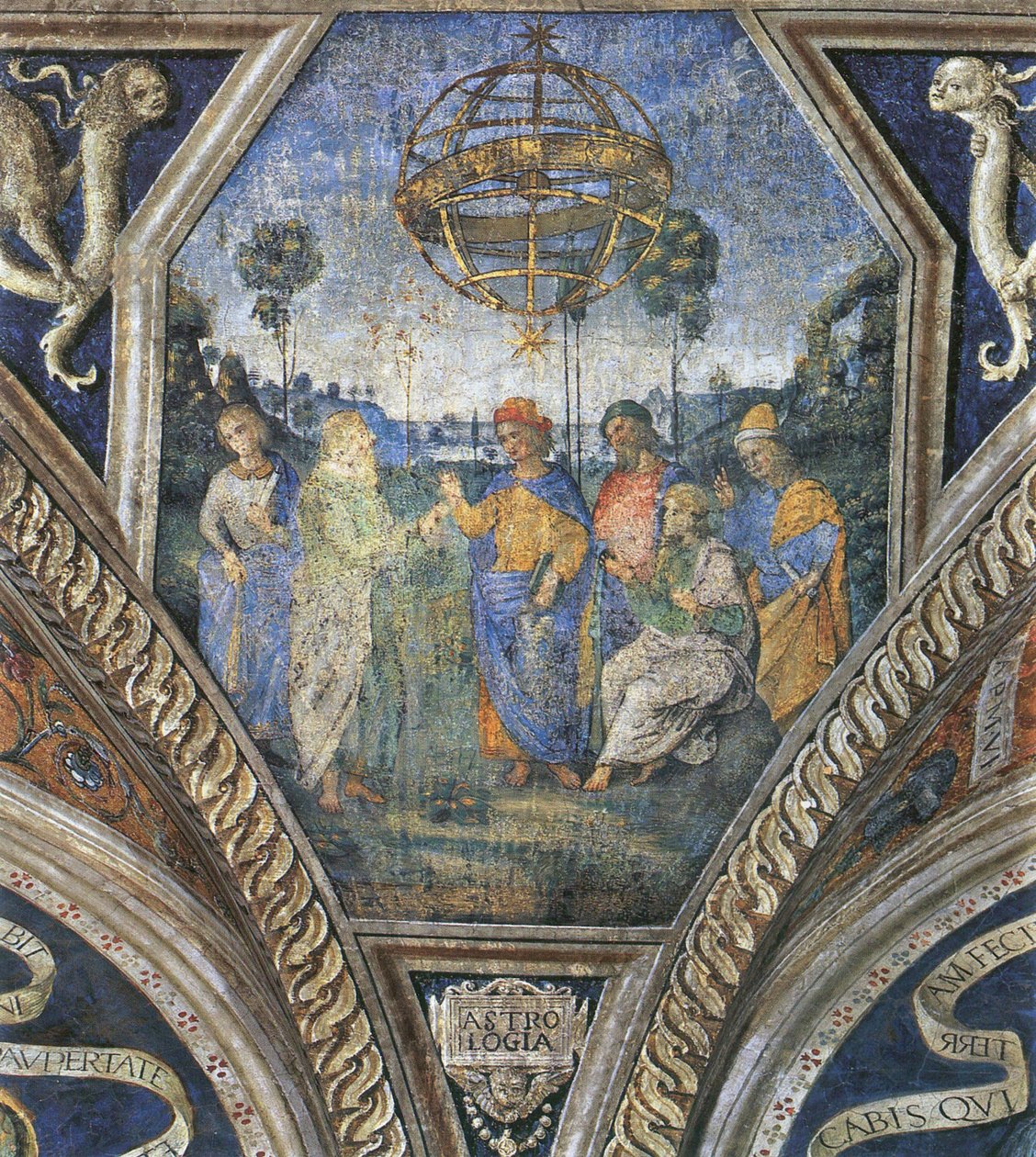 Alegoria da Astrologia, década de 1490 de Bernardino Pinturicchio