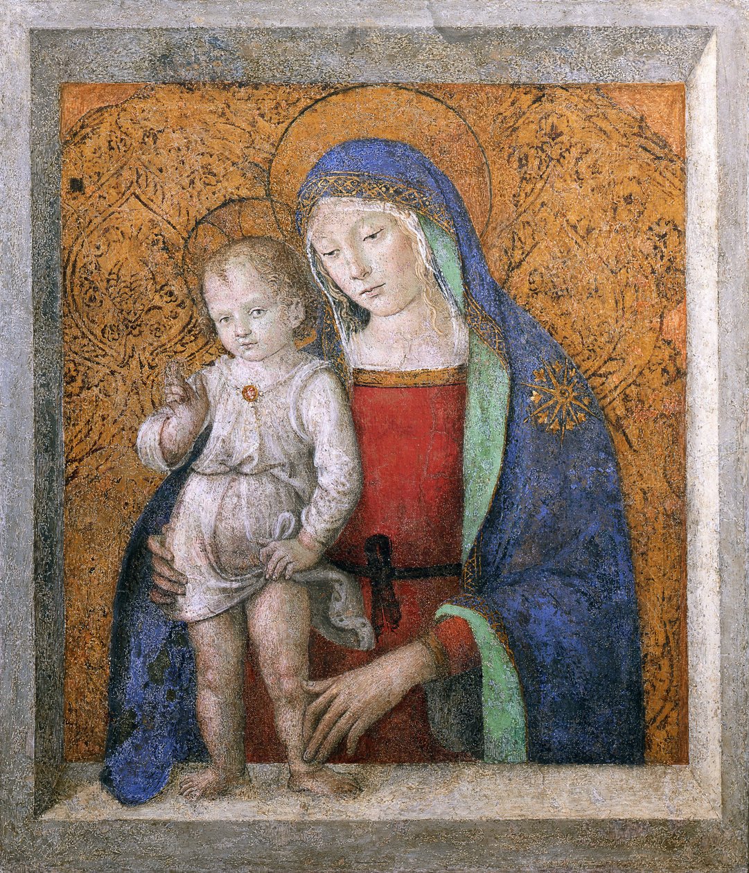 Madonna do Windowsill Madonna do Windowsill, c. 1490. de Bernardino Pinturicchio