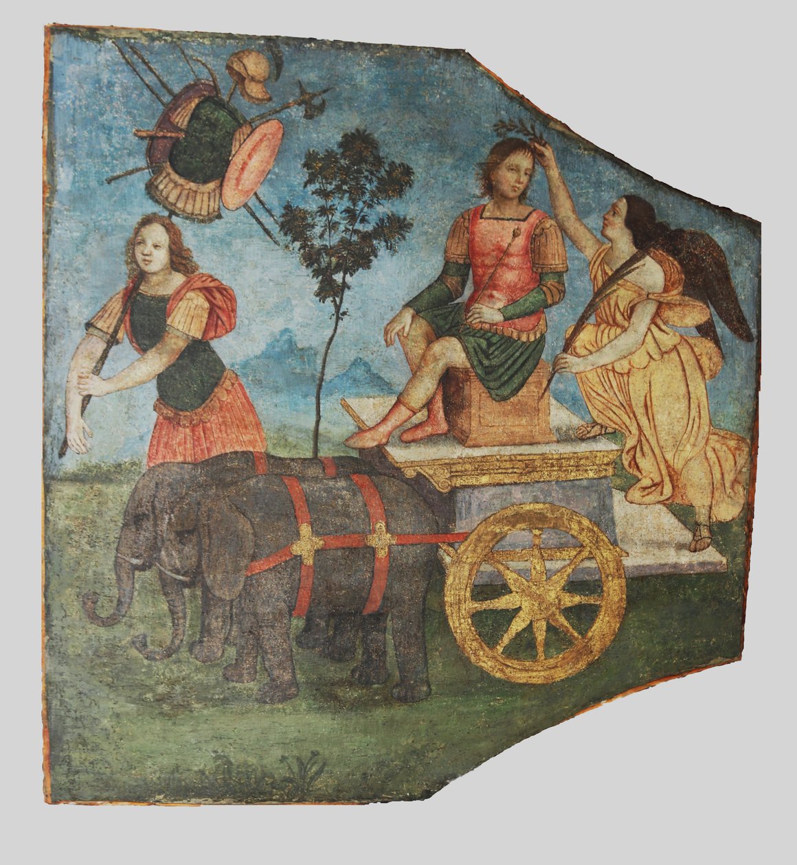 Triunfo de Alexandre, c. 1509. de Bernardino Pinturicchio