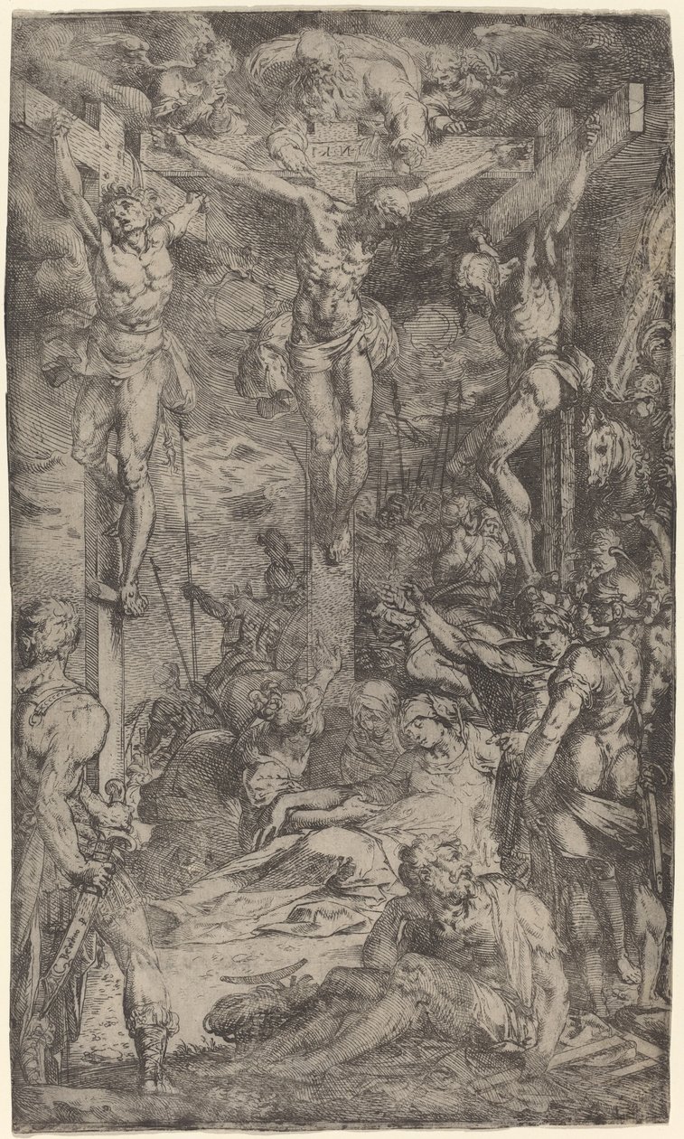 A Crucificação de Bernardino Poccetti