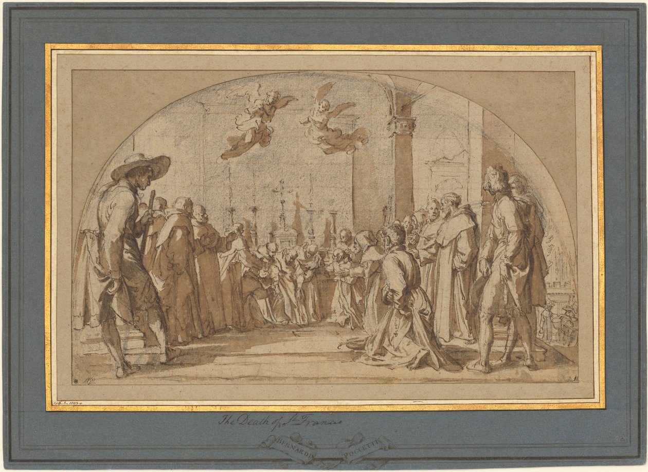A morte da Beata Buonagiunta Manetti de Bernardino Poccetti
