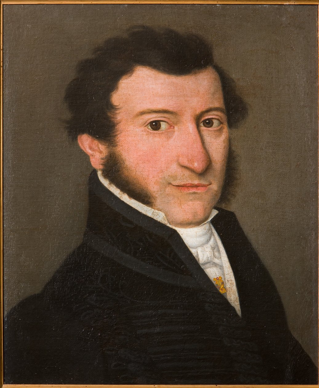 Portrai de um Cavalheiro (óleo sobre tela) de Bernardino Rossi
