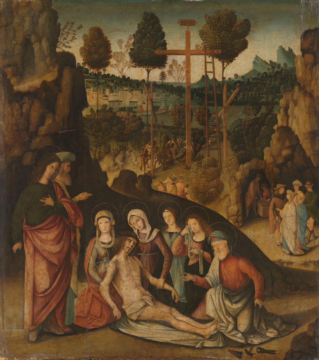 Lamentação de Cristo de Bernardino Zaganelli di Bosio (attributed to)