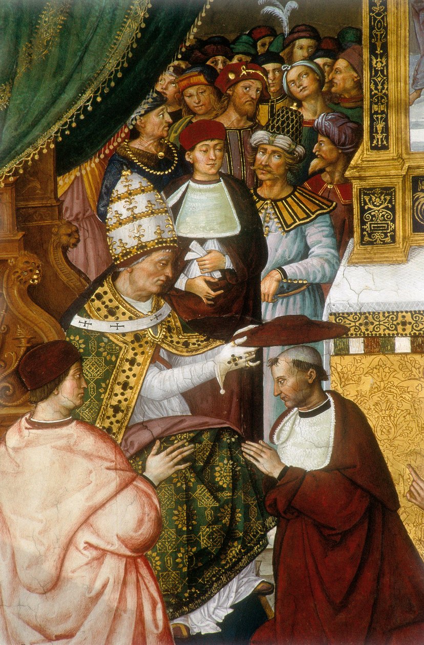 Vie du pape Pio (Pie) II (Enea Silvio Piccolomini de Bernardino di Betto Pinturicchio