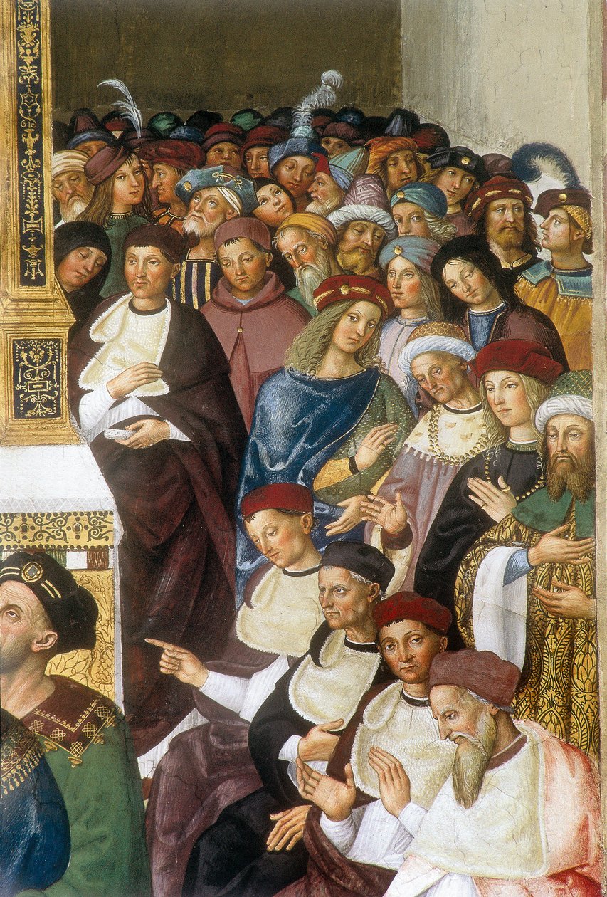 Vie du pape Pio (Pie) II (Enea Silvio Piccolomini de Bernardino di Betto Pinturicchio