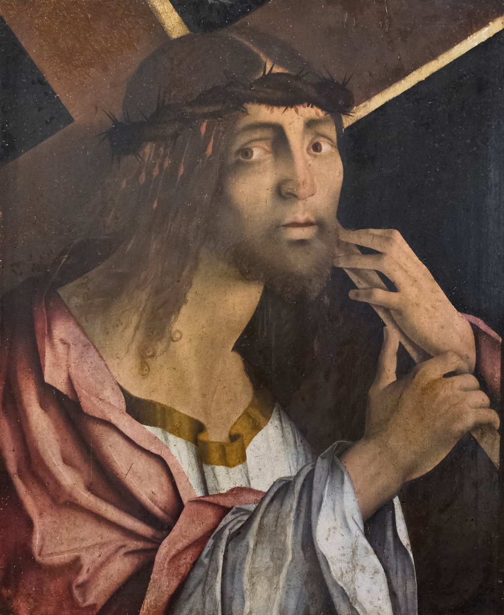 Cristo carregando a cruz, fim do século XV de Bernardino di Bosio Zaganelli