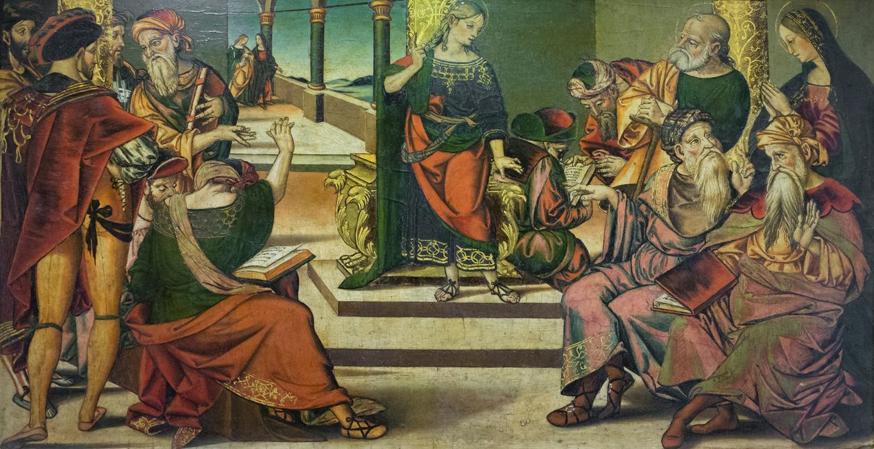 Cristo entre os médicos de Bernardino di Mariotto