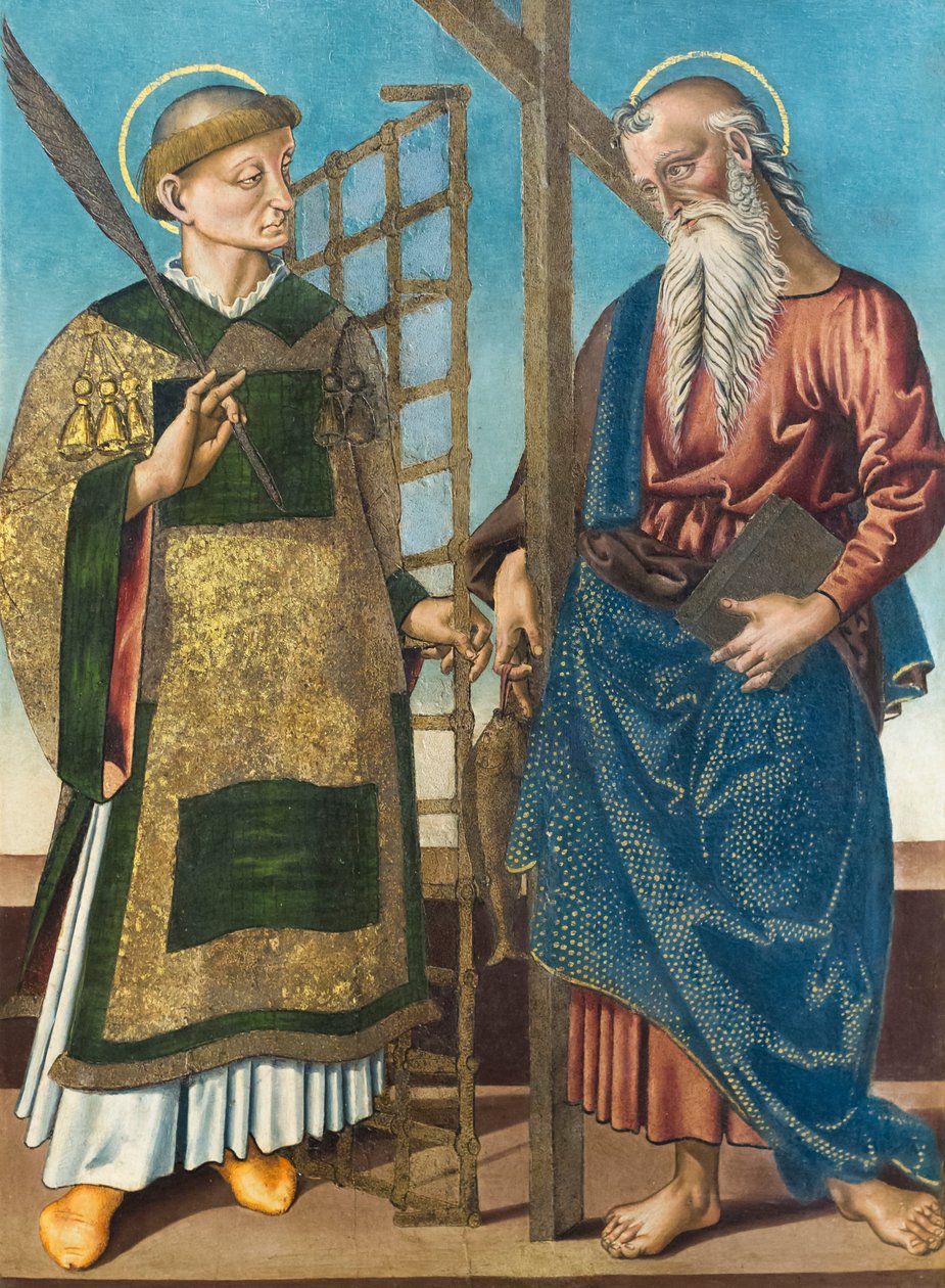 São Lourenço e André, primeiro quarto do século XVI (óleo sobre painel) de Bernardino di Mariotto