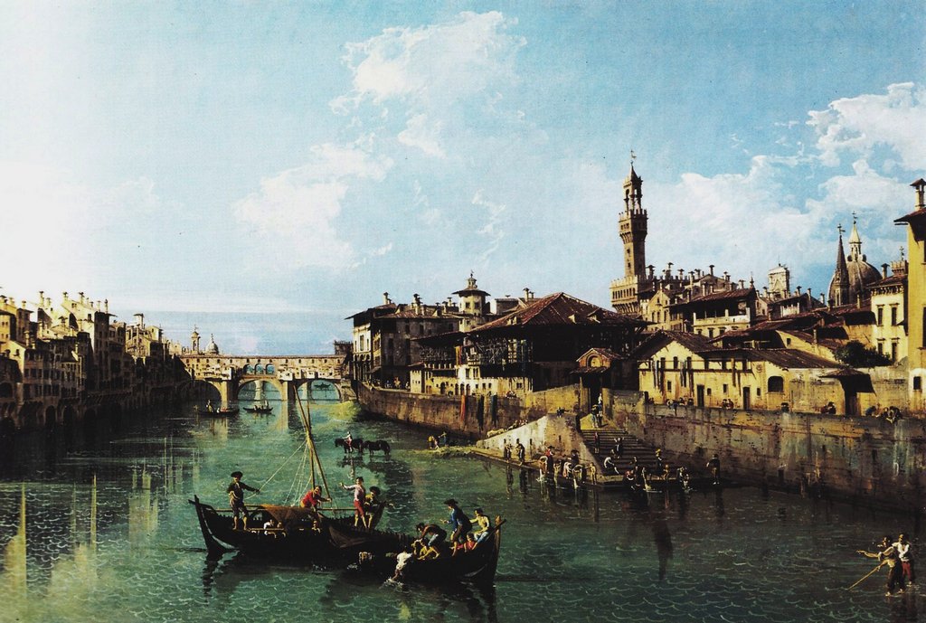 a praça darno, collez. privado de Bernardo Bellotto