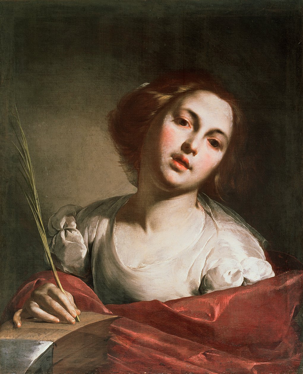 Santa Catarina de Alexandria, final dos anos 1640 de Bernardo Cavallino