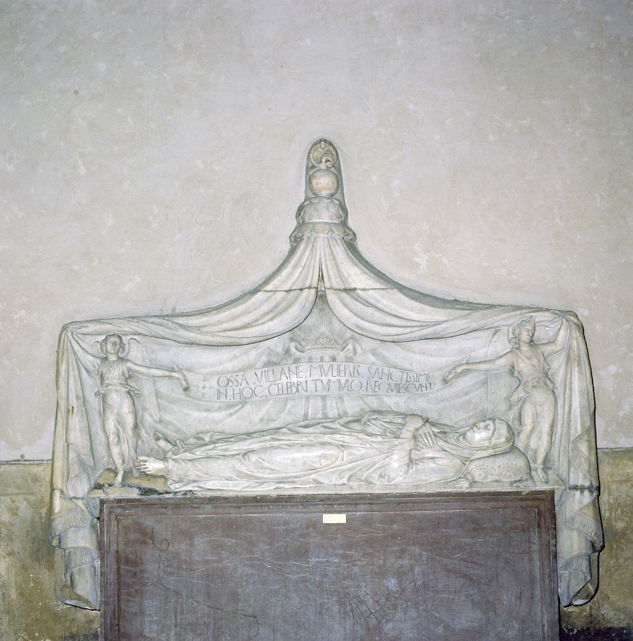 Tumba ao abençoado Villana delle Botti (d.1361) 1451 (mármore) de Bernardo Rossellino