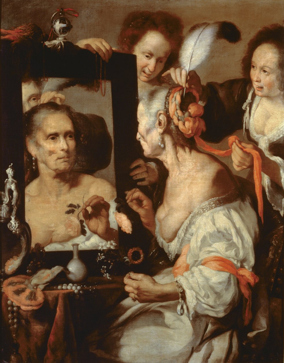 Coquete Velho de Bernardo Strozzi
