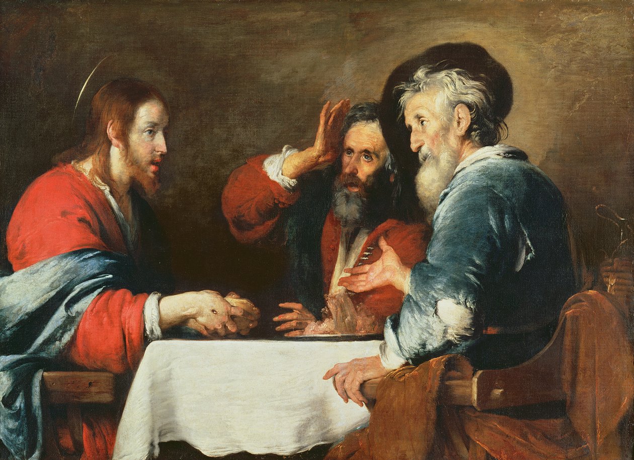 Ceia em Emaús de Bernardo Strozzi