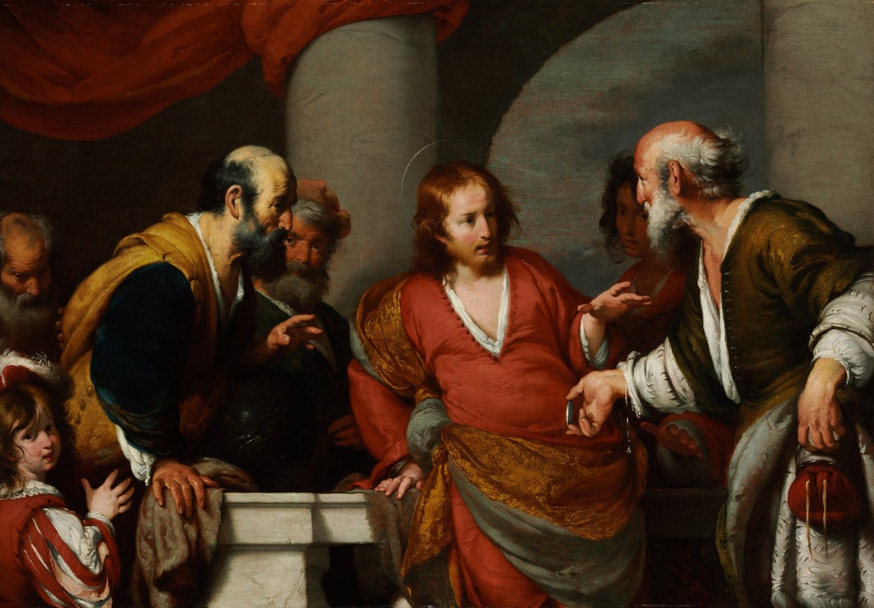 O dinheiro do tributo de Bernardo Strozzi