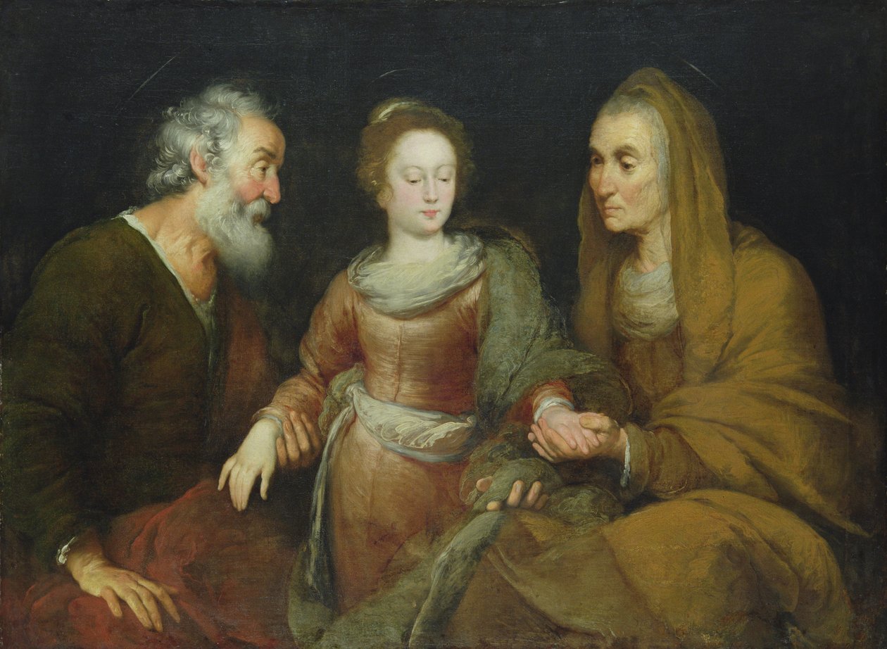 A educação de Maria de Bernardo Strozzi