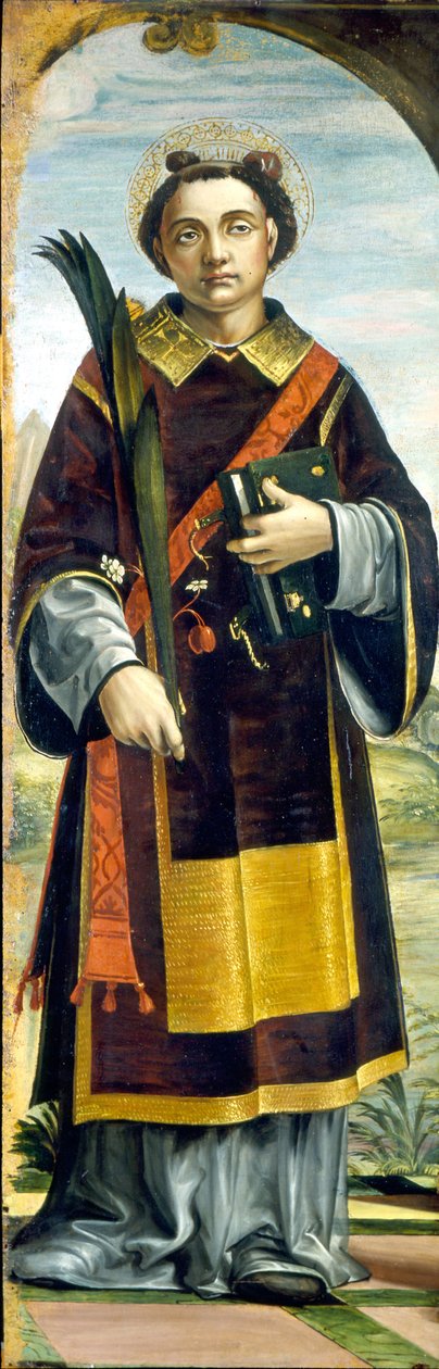 Santo Estêvão de Bernadino Zenale