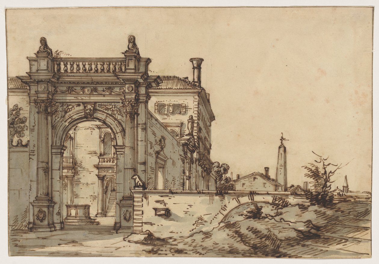 Uma villa veneziana de Bernardo Bellotto