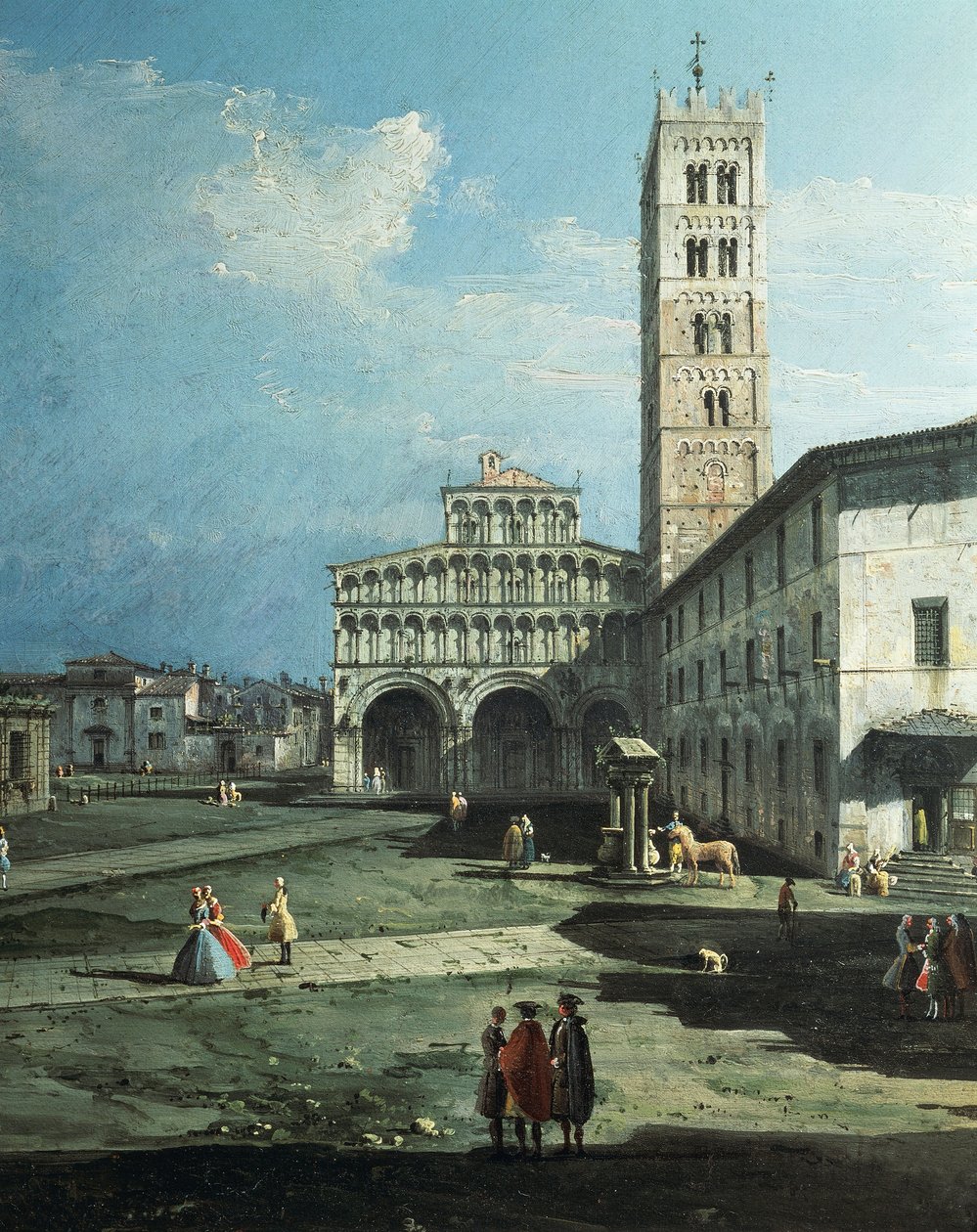 Piazza San Martino, Lucca de Bernardo Bellotto