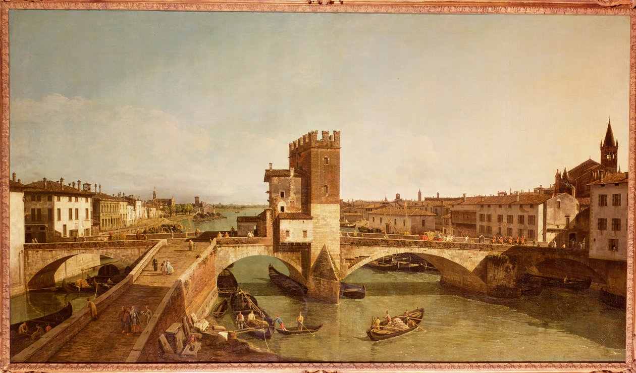 Ponte Delle Navi, Verona de Bernardo Bellotto