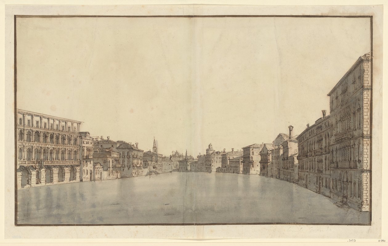 O Grande Canal, desde Ca