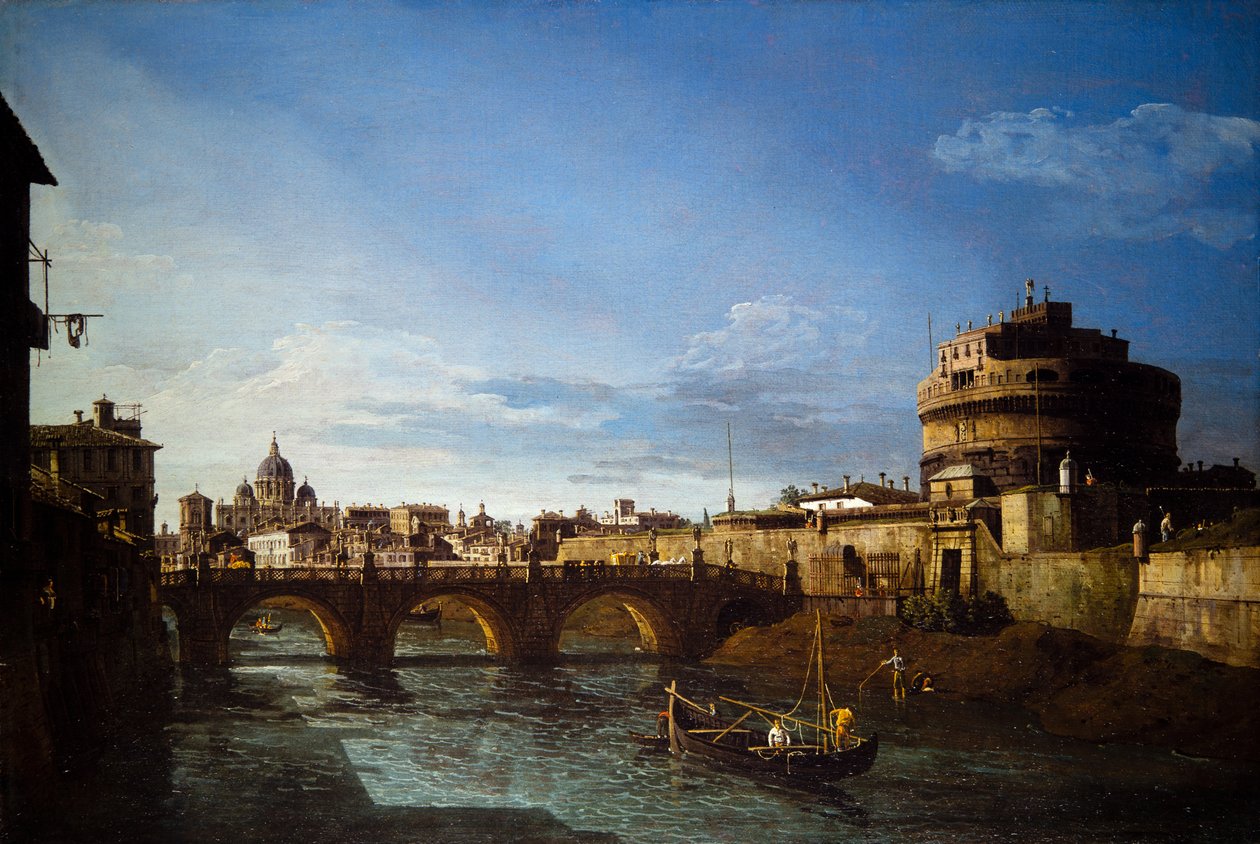 Duas visões de Roma de Bernardo Bellotto