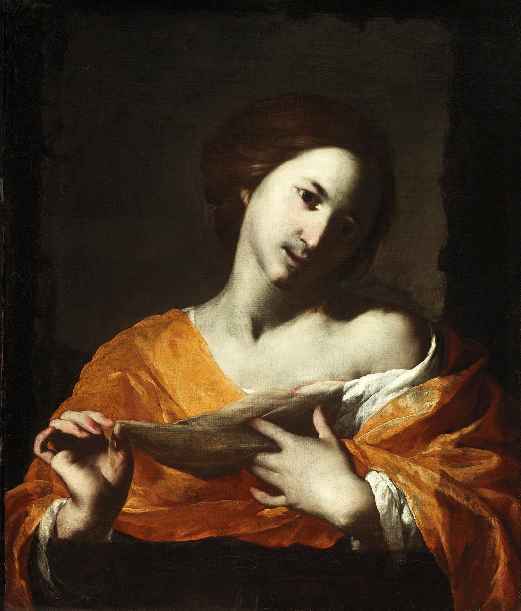Santa Agatha de Bernardo Cavallino