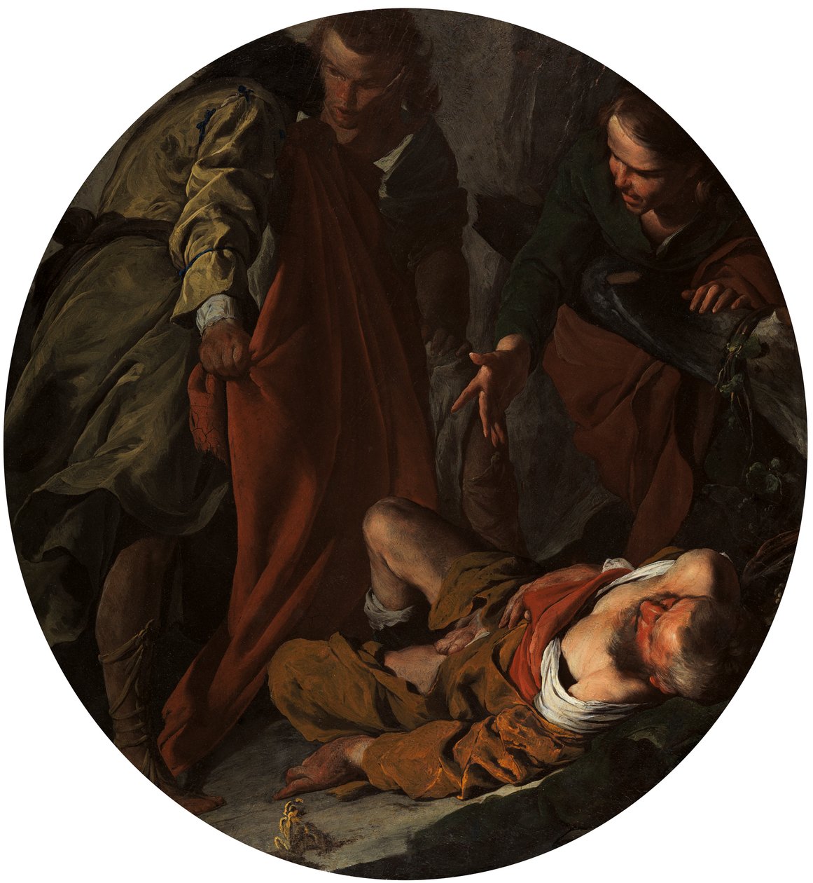A embriaguez de Noé de Bernardo Cavallino