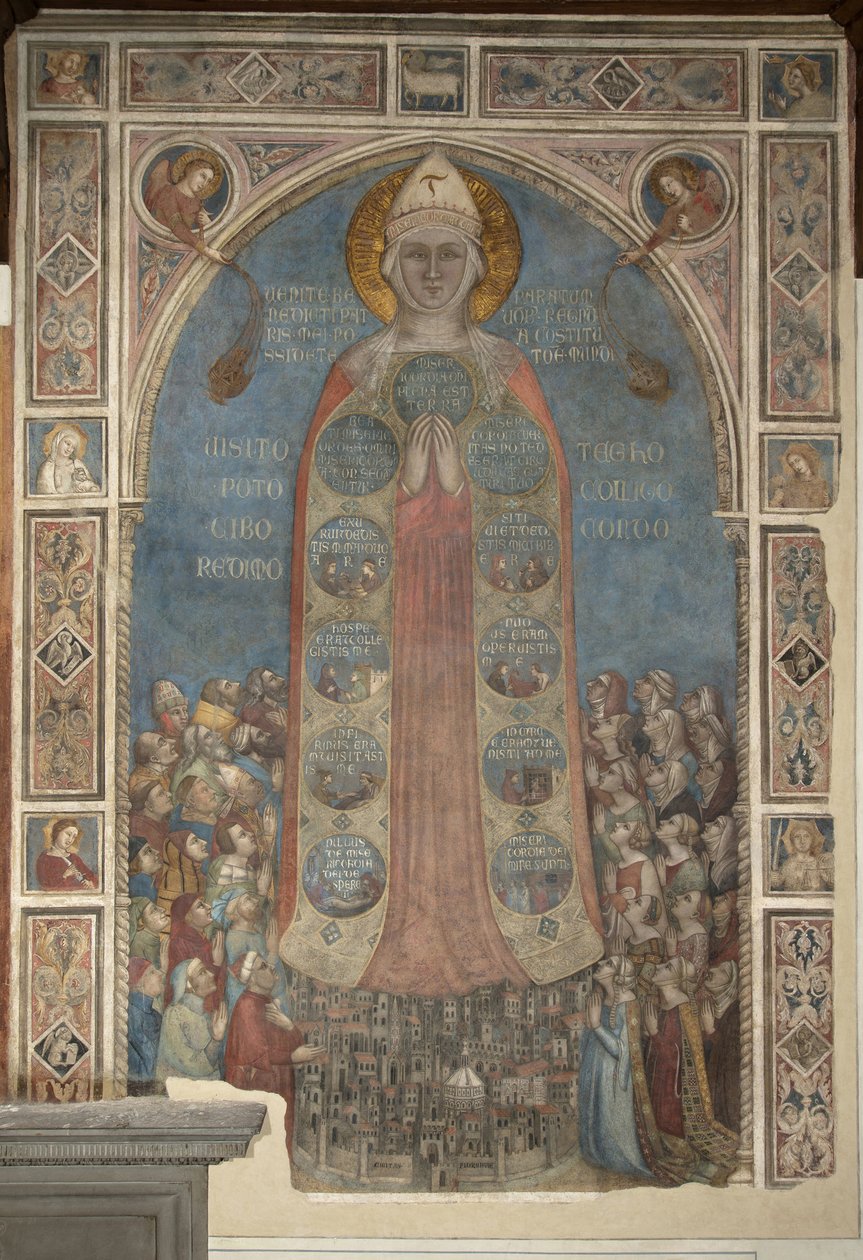 Madonna of Mercy Madonna of Mercy, 1342 de Bernardo Daddi