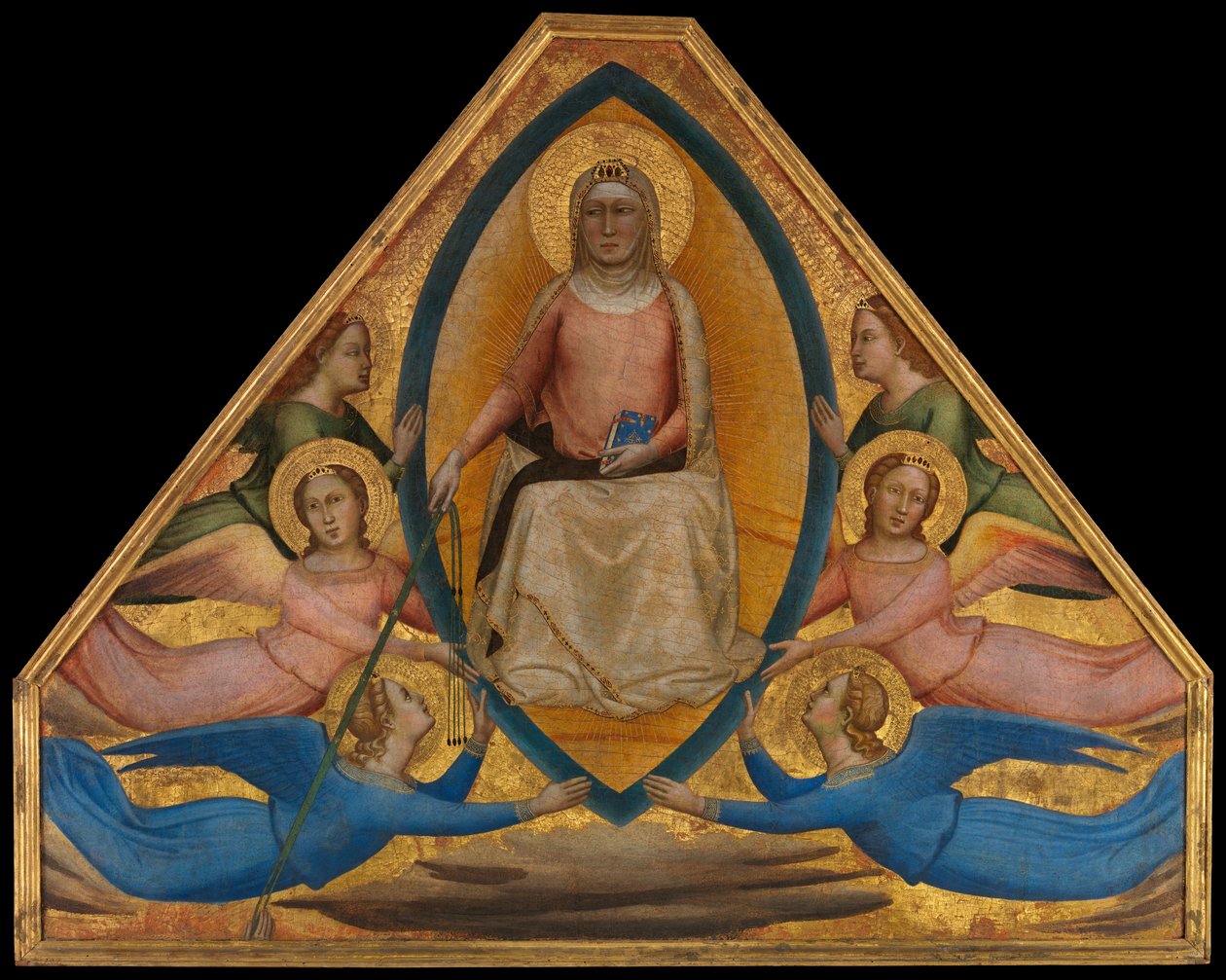 A Assunção da Virgem, c. 1337-39. de Bernardo Daddi