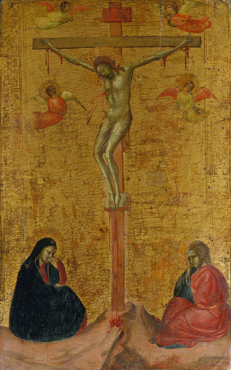 A Crucificação, ca. 1325-30. de Bernardo Daddi
