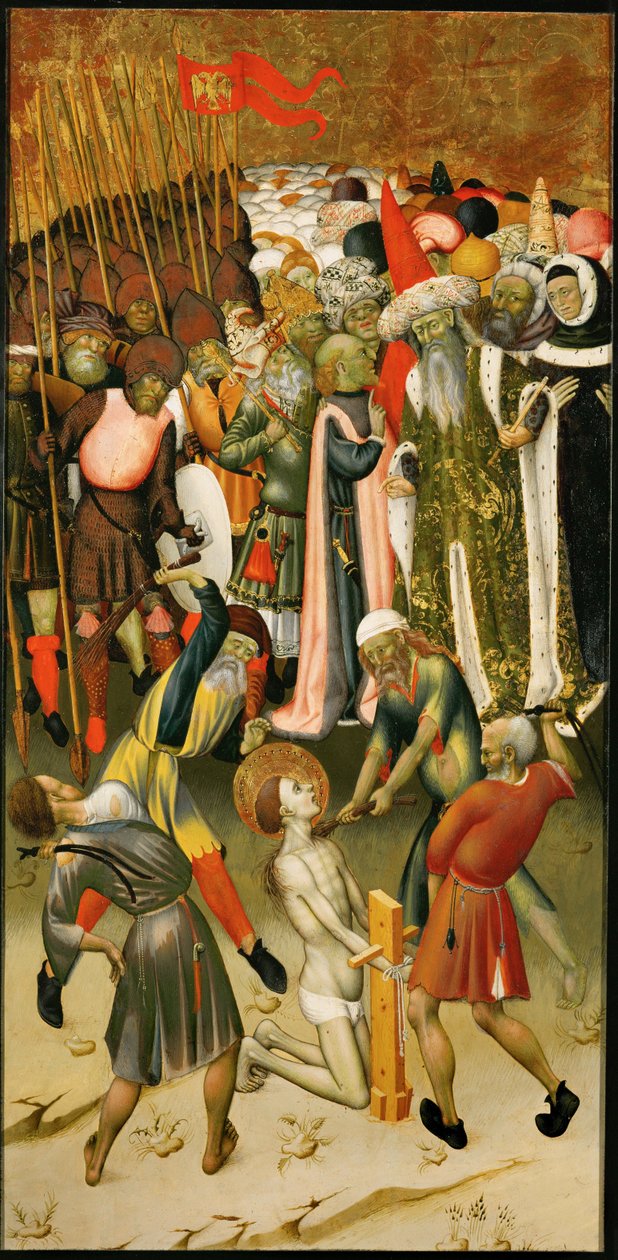 Flagelação de São Jorge ... de Bernardo Martorell