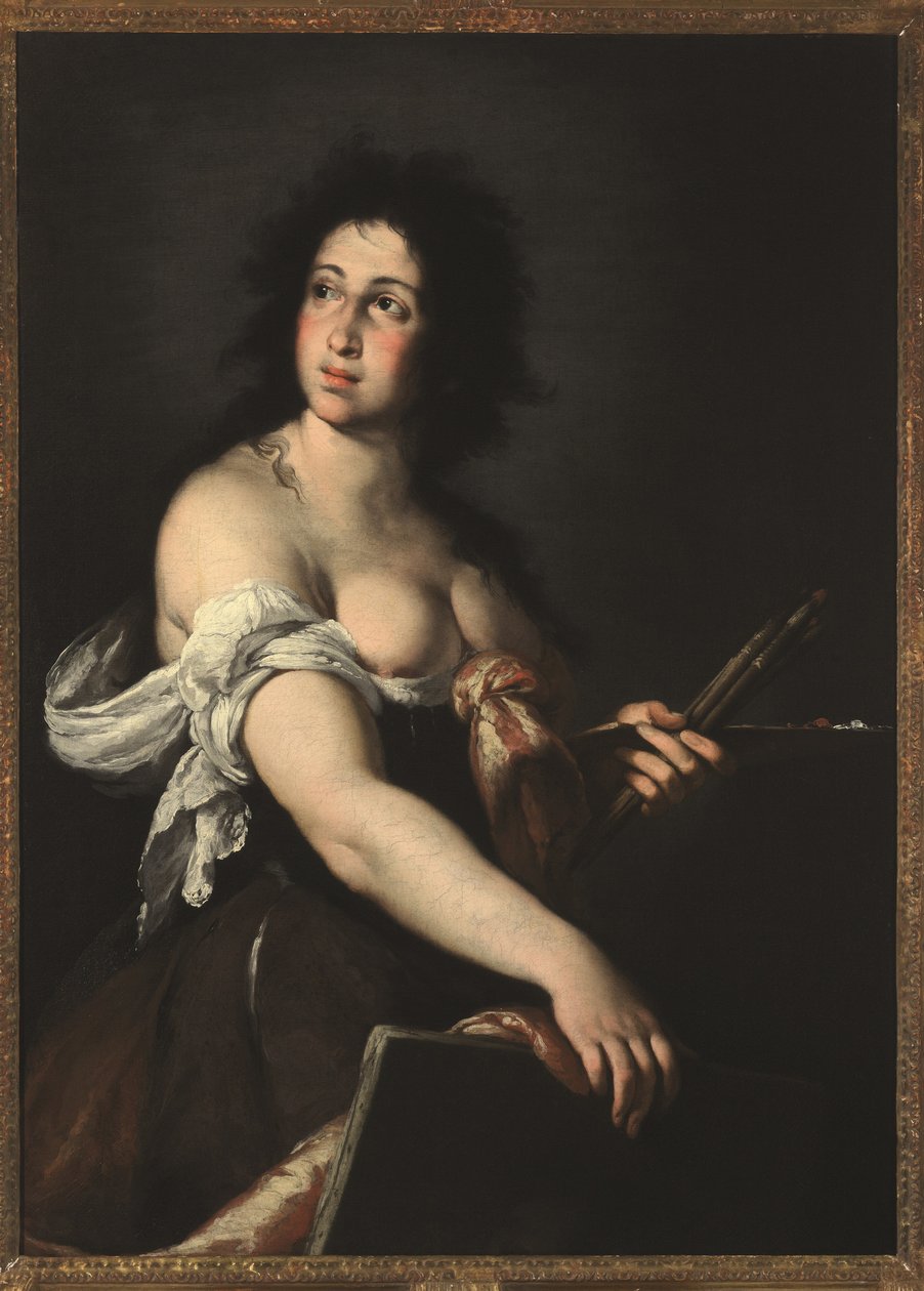Alegoria da pintura Alegoria da pintura, 1635. de Bernardo Strozzi