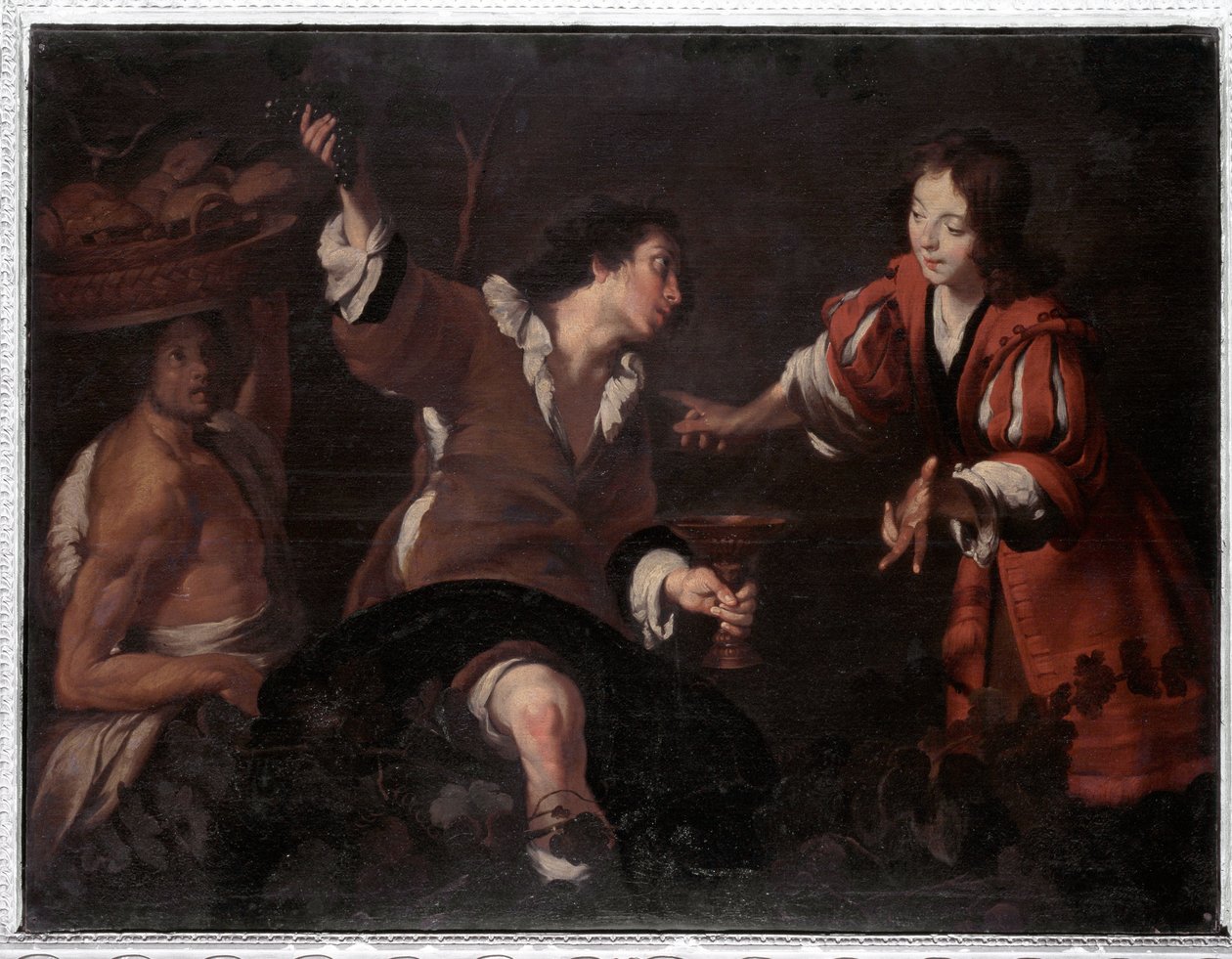 José interpreta os sonhos (óleo sobre tela de Bernardo Strozzi