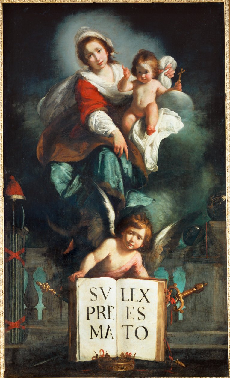 La Madone de la Justice - A Madona da Justiça ... de Bernardo Strozzi