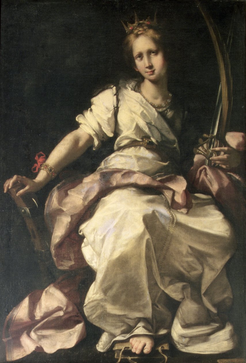 Santa Catarina de Alexandria de Bernardo Strozzi