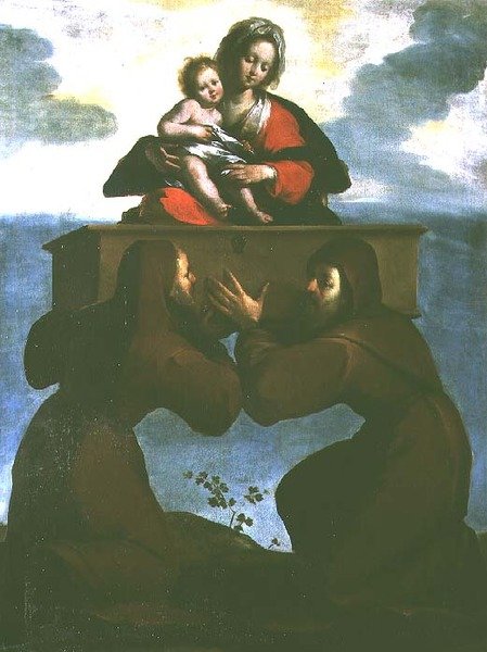 A Aparição da Madonna Odigitria de Bernardo Strozzi