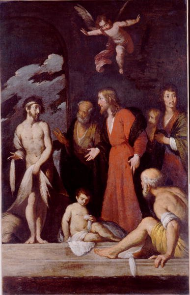 A cura do paralítico de Bernardo Strozzi
