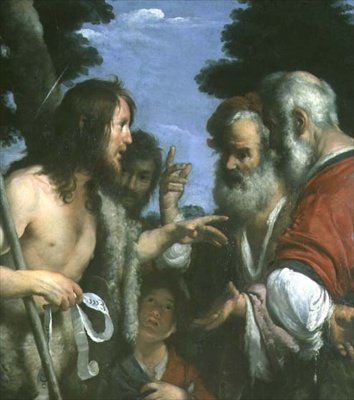 O Sermão de São João Batista, c.1644 de Bernardo Strozzi