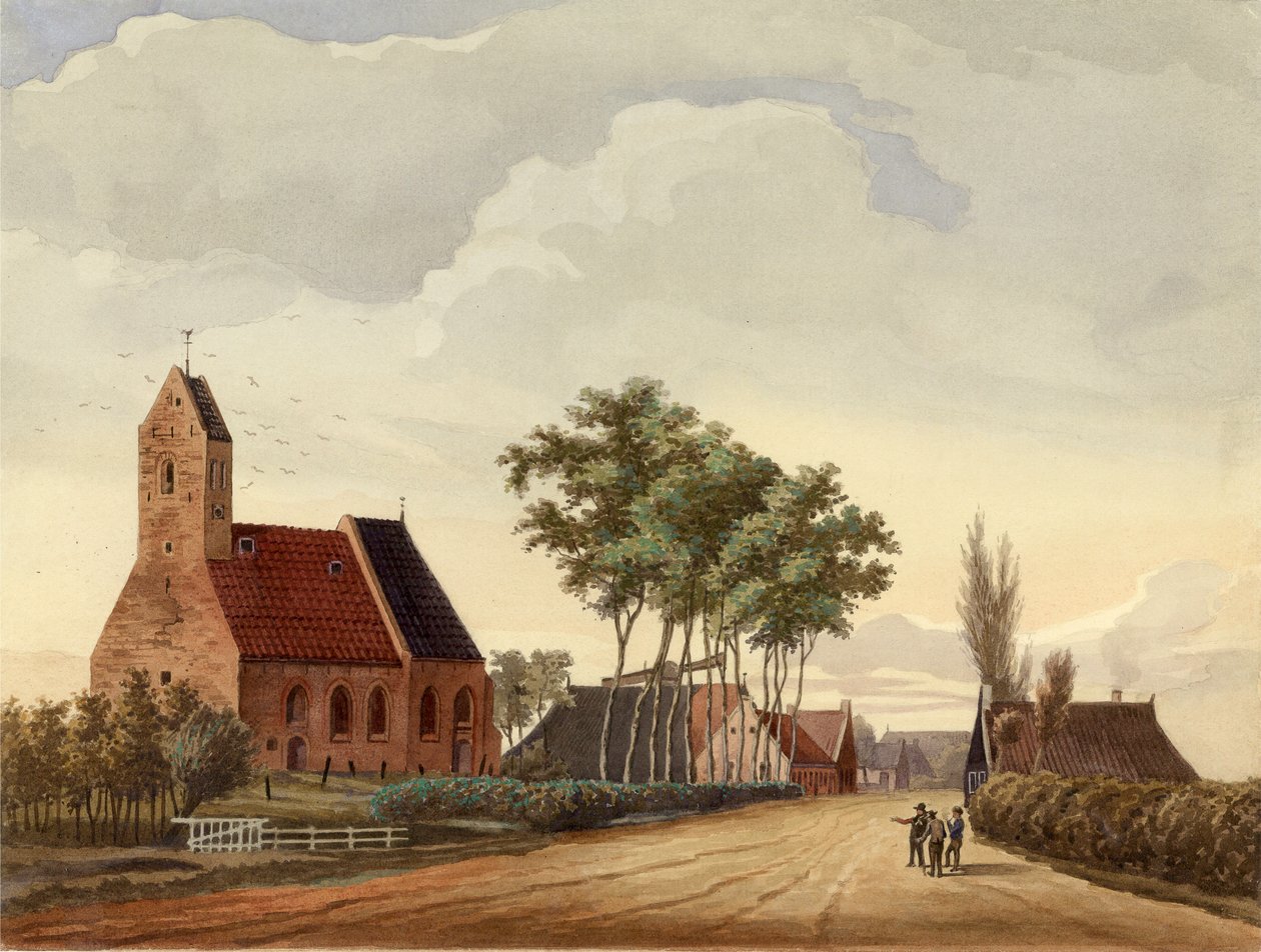 Lutjegast com igreja de Bernardus Bueninck