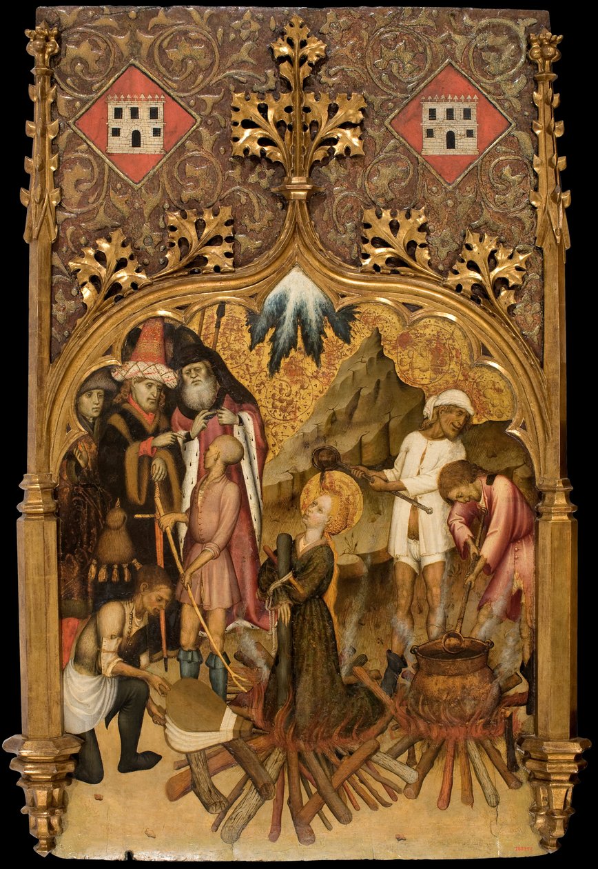 Martírio de Santa Lúcia de Bernat Martorelli